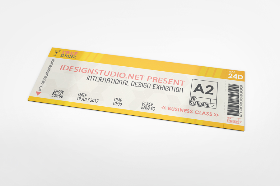 Ticket Mockup