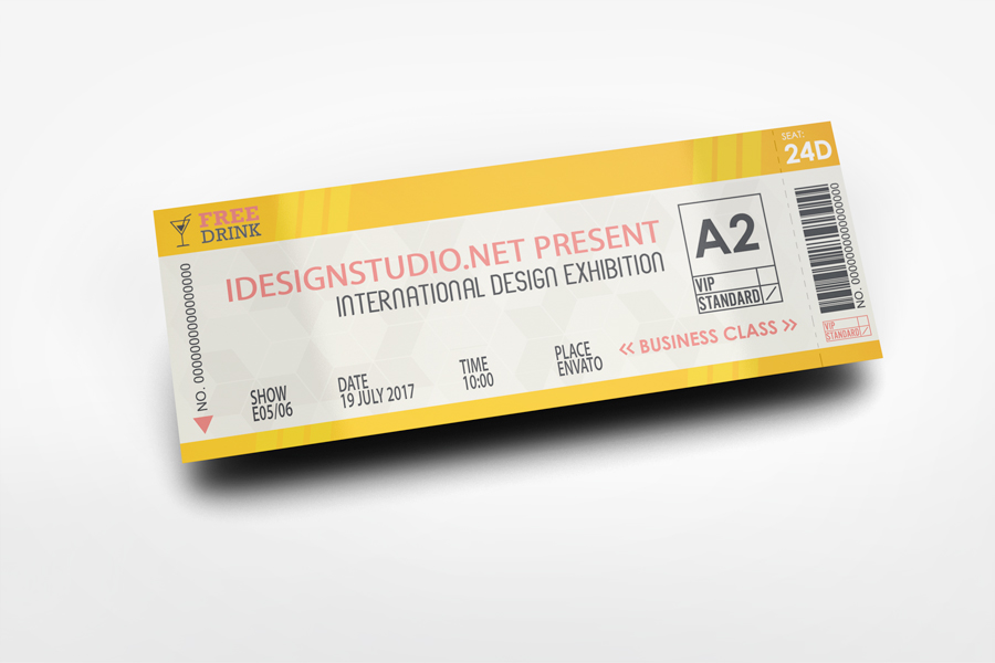 Ticket Mockup