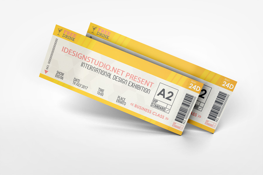 Ticket Mockup