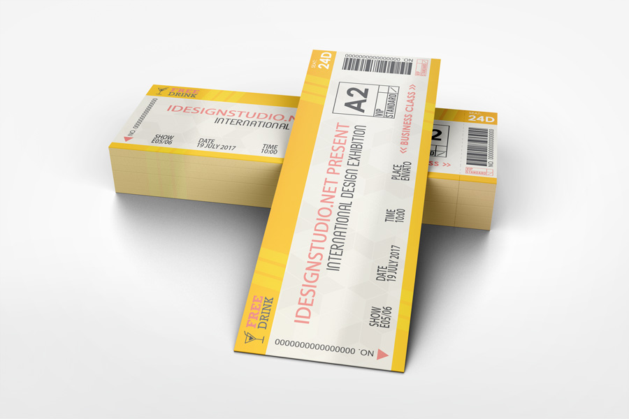 Ticket Mockup