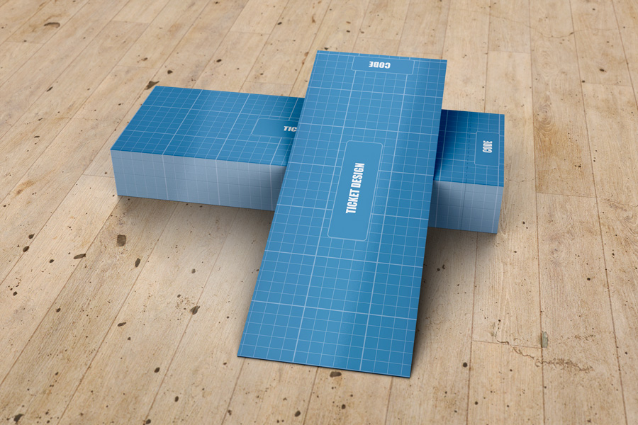 Ticket Mockup