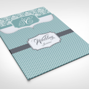 Wedding Invitation Jacket Mock-up