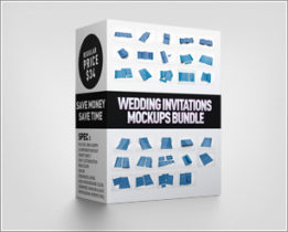Wedding Invitations Mockups Bundle