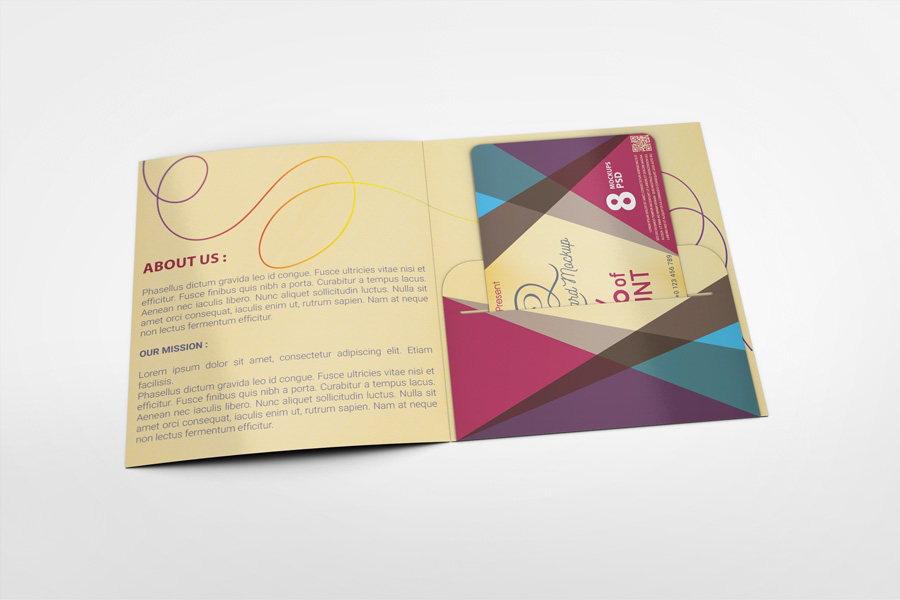 Card Holder Mockup