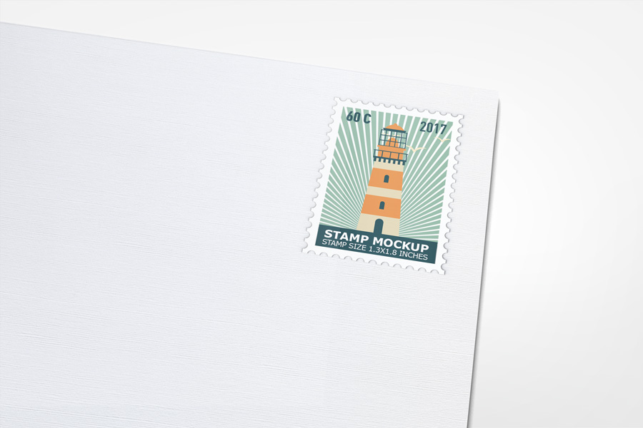 Stamps Mockup