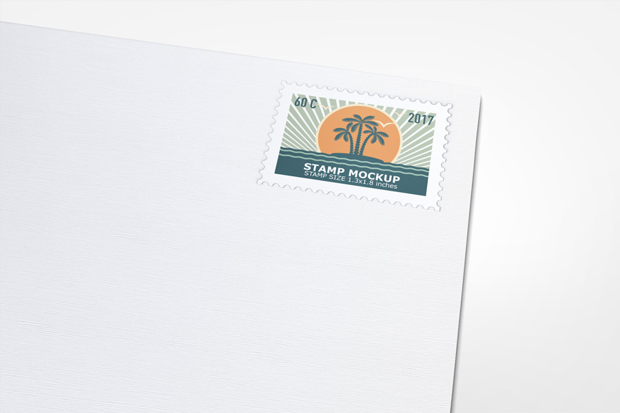 Stamps Mockup