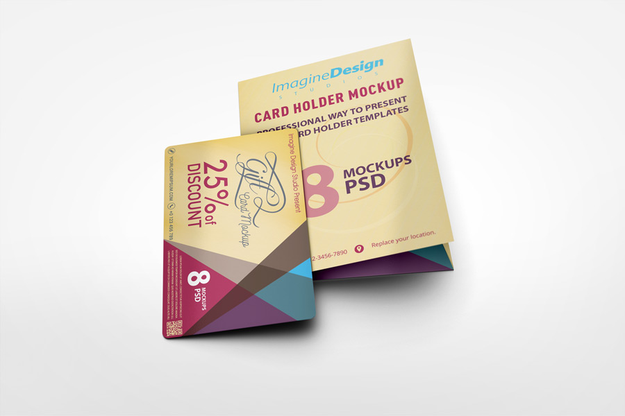 Card Holder Mockup