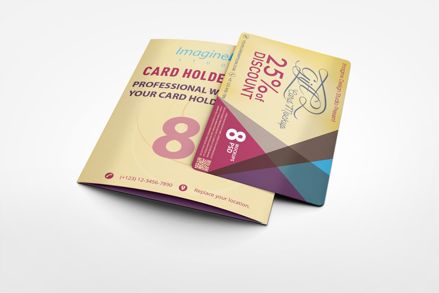 Card Holder Mockup