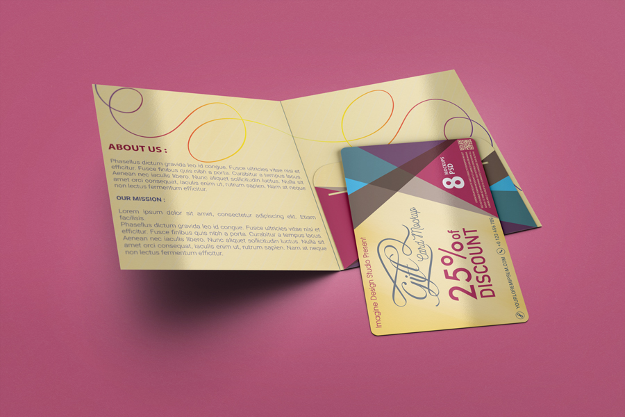 Card Holder Mockup
