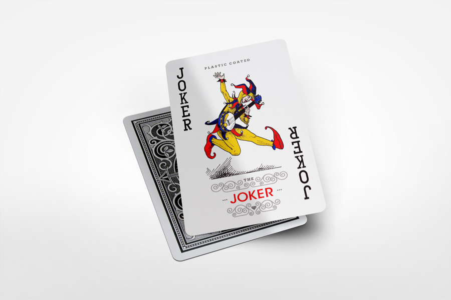 Bridge Playing Cards Mock-up