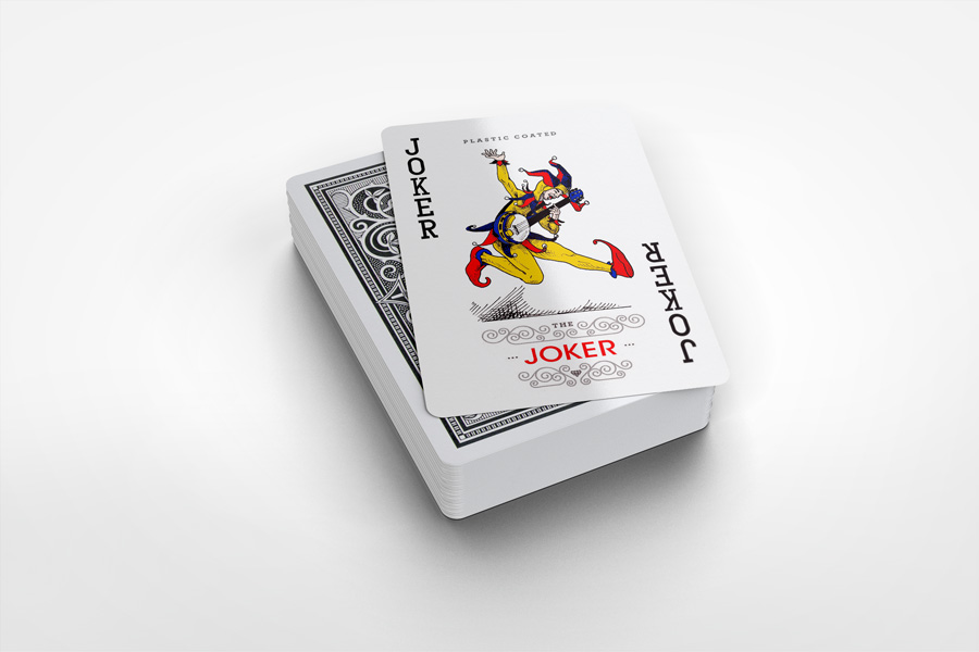 Bridge Playing Cards Mock-up
