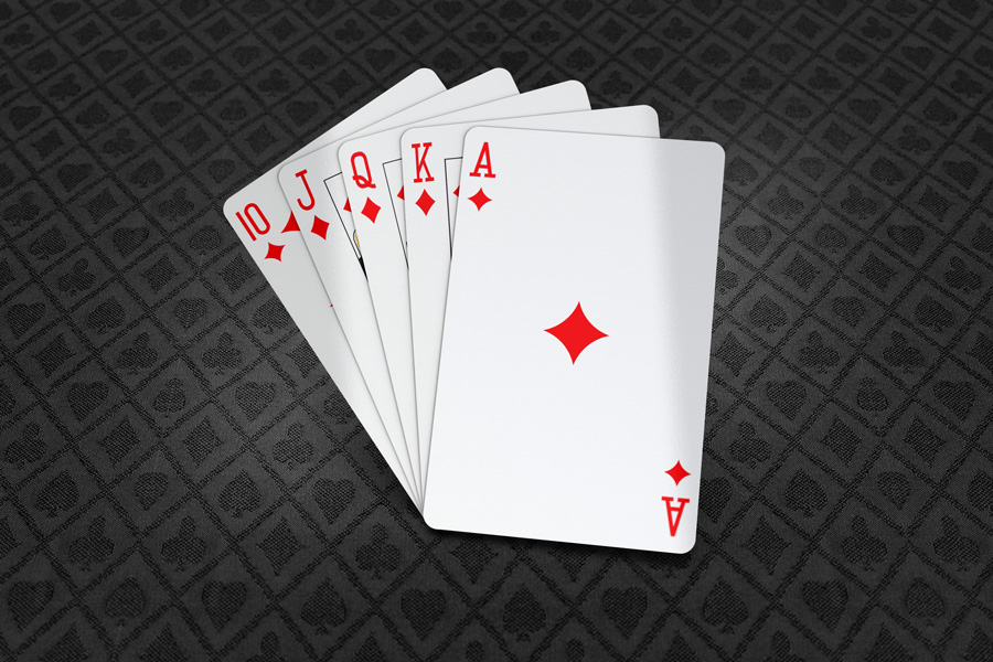 Bridge Playing Cards Mock-up