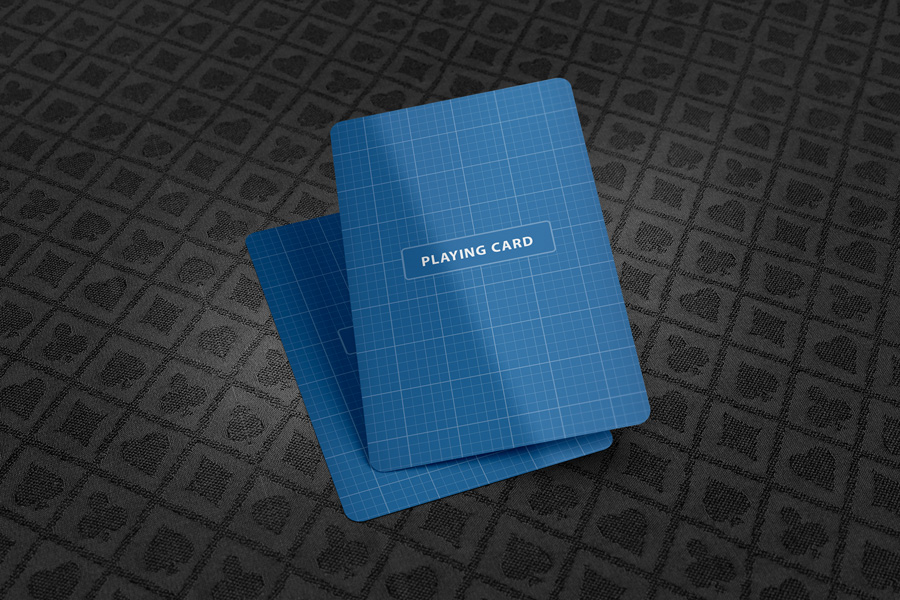 Bridge Playing Cards Mock-up