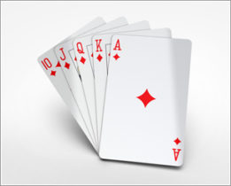 Bridge Playing Cards Mock-up