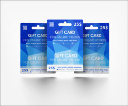 Hanging Gift Card Mock-up
