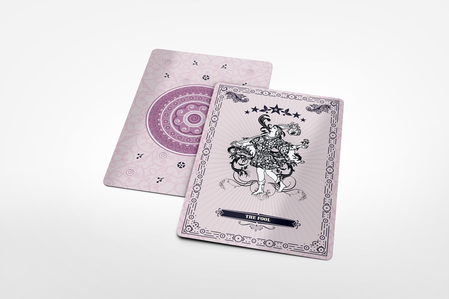 Jumbo Tarot Card Mockup