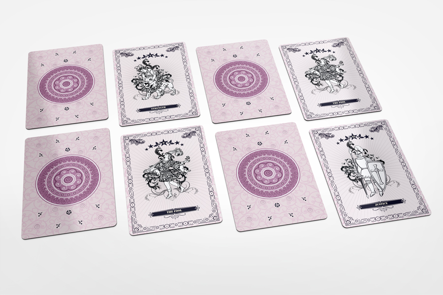 Jumbo Tarot Card Mockup