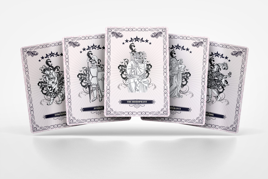 Jumbo Tarot Card Mockup