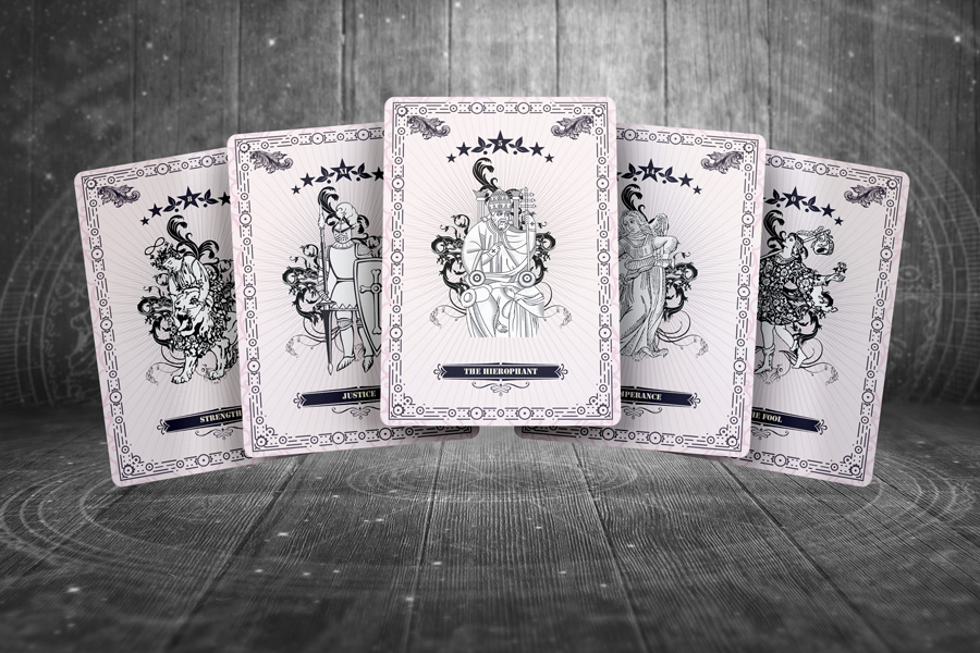 Jumbo Tarot Card Mockup