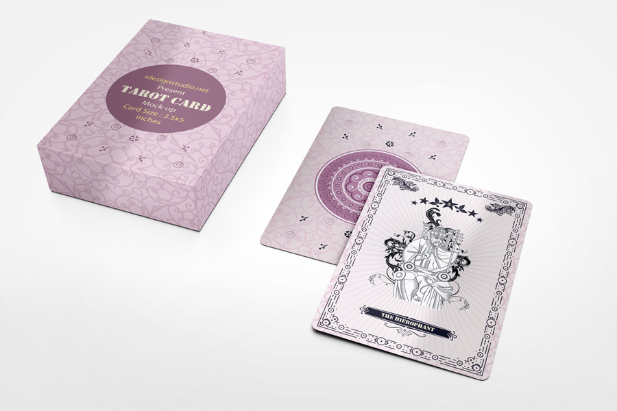 Jumbo Tarot Card Mockup