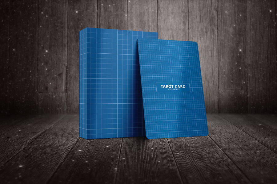 Jumbo Tarot Card Mockup