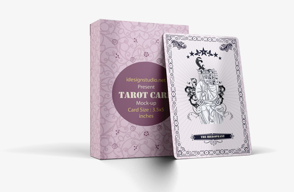 Jumbo Tarot Card Mockup