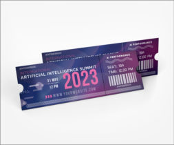 Event Ticket Mockup